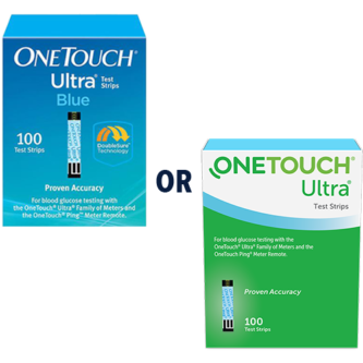 Sell OneTouch Ultra Blue Blood Glucose Test Strips, 100 Count